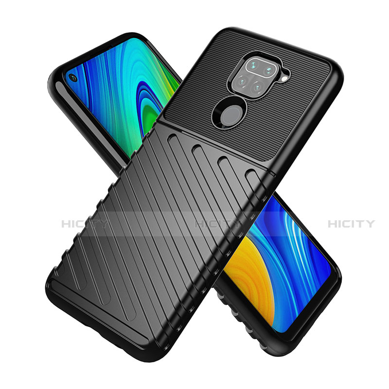 Coque Silicone Housse Etui Gel Line pour Xiaomi Redmi Note 9 Plus