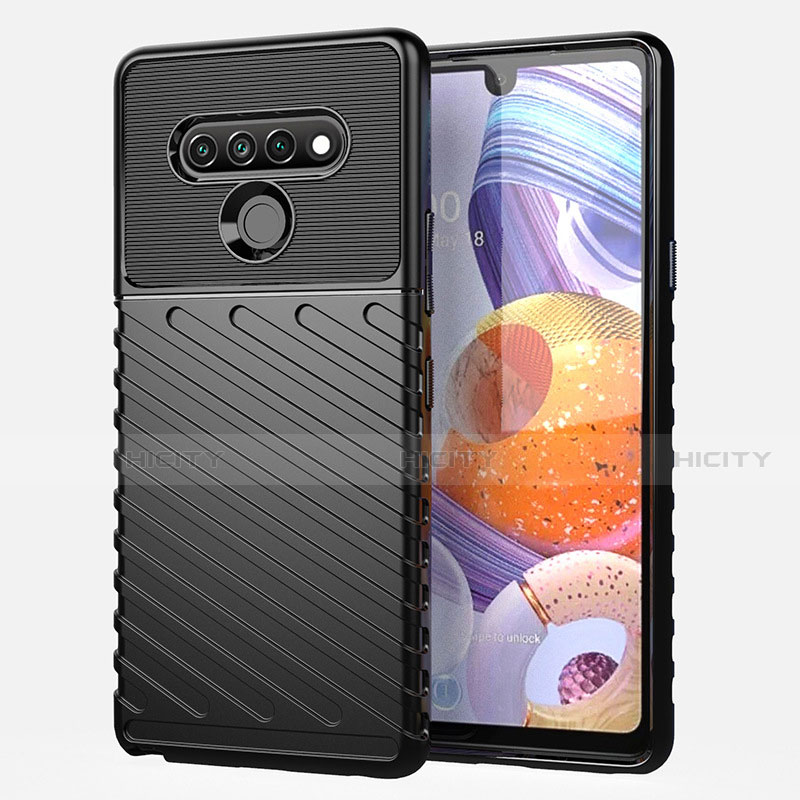 Coque Silicone Housse Etui Gel Line S01 pour LG Stylo 6 Plus