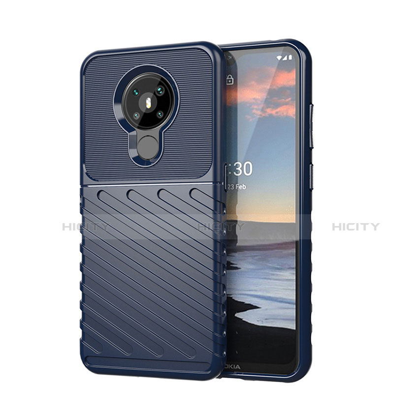 Coque Silicone Housse Etui Gel Line S01 pour Nokia 5.3 Plus