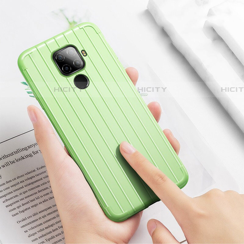 Coque Silicone Housse Etui Gel Line S03 pour Huawei Nova 5i Pro Plus