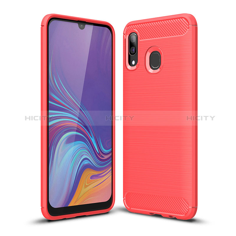 Coque Silicone Housse Etui Gel Line WL1 pour Samsung Galaxy A30 Plus