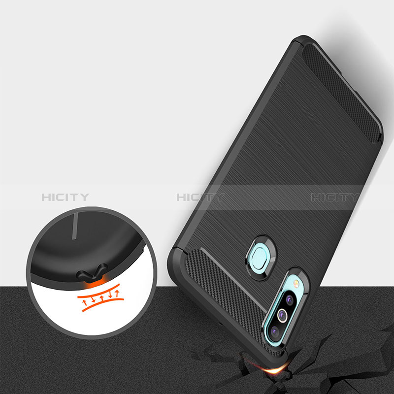 Coque Silicone Housse Etui Gel Line WL1 pour Samsung Galaxy A60 Plus