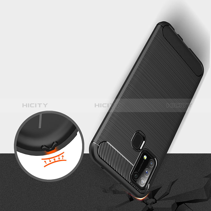 Coque Silicone Housse Etui Gel Line WL1 pour Samsung Galaxy M31 Plus