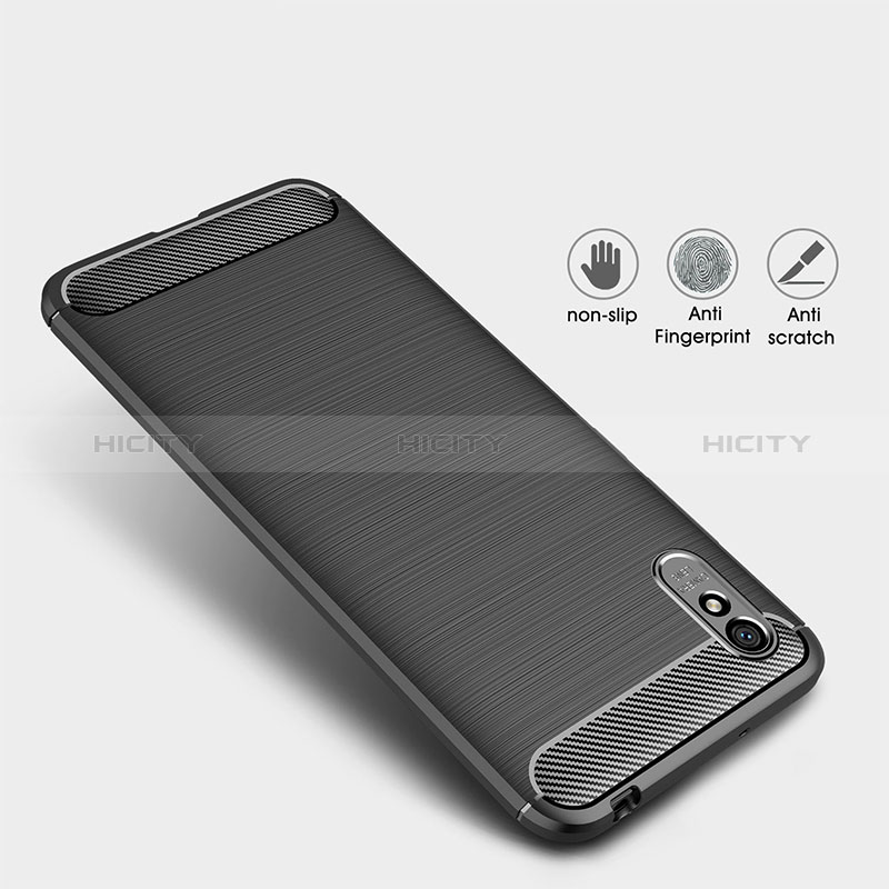 Coque Silicone Housse Etui Gel Line WL1 pour Xiaomi Redmi 9A Plus