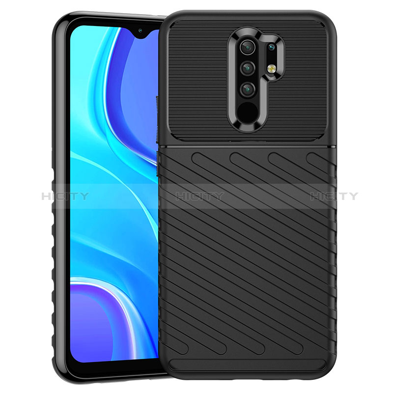 Coque Silicone Housse Etui Gel Serge MF1 pour Xiaomi Redmi 9 Prime India Plus