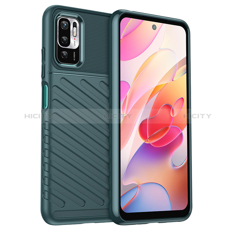 Coque Silicone Housse Etui Gel Serge MF1 pour Xiaomi Redmi Note 10 JE 5G Plus