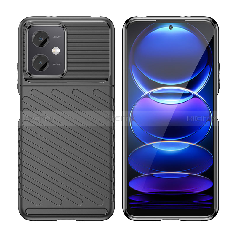 Coque Silicone Housse Etui Gel Serge MF1 pour Xiaomi Redmi Note 12R Pro 5G Plus