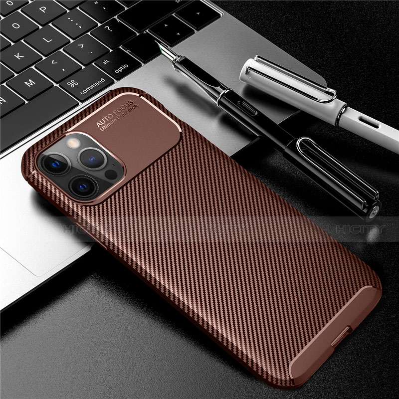 Coque Silicone Housse Etui Gel Serge pour Apple iPhone 12 Pro Max Plus