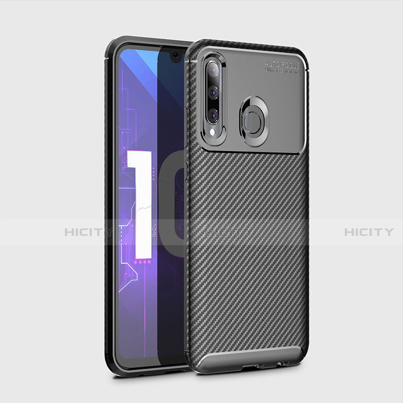 Coque Silicone Housse Etui Gel Serge pour Huawei P Smart+ Plus (2019) Noir Plus