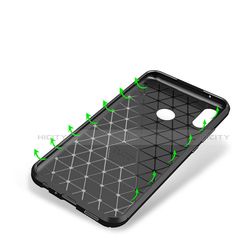 Coque Silicone Housse Etui Gel Serge pour Huawei Y7 (2019) Plus