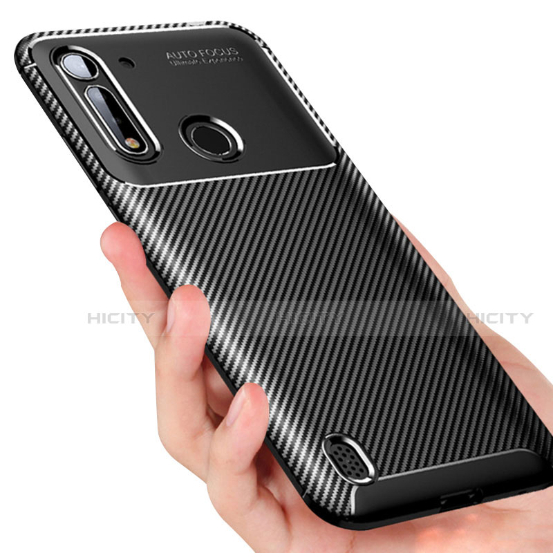 Coque Silicone Housse Etui Gel Serge pour Motorola Moto G8 Power Lite Plus