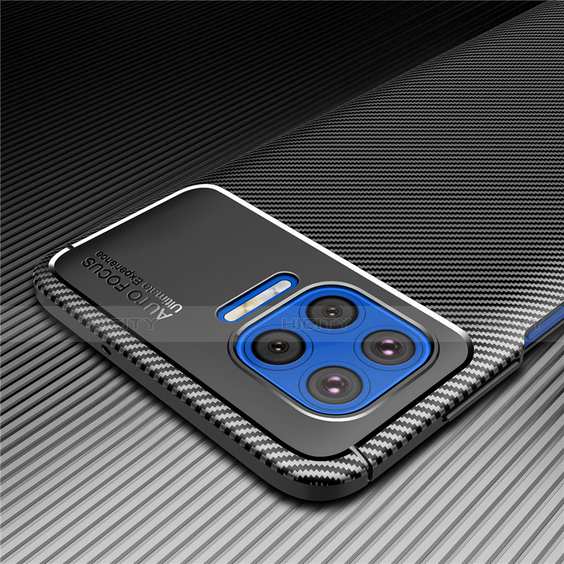 Coque Silicone Housse Etui Gel Serge pour Motorola Moto One 5G Plus