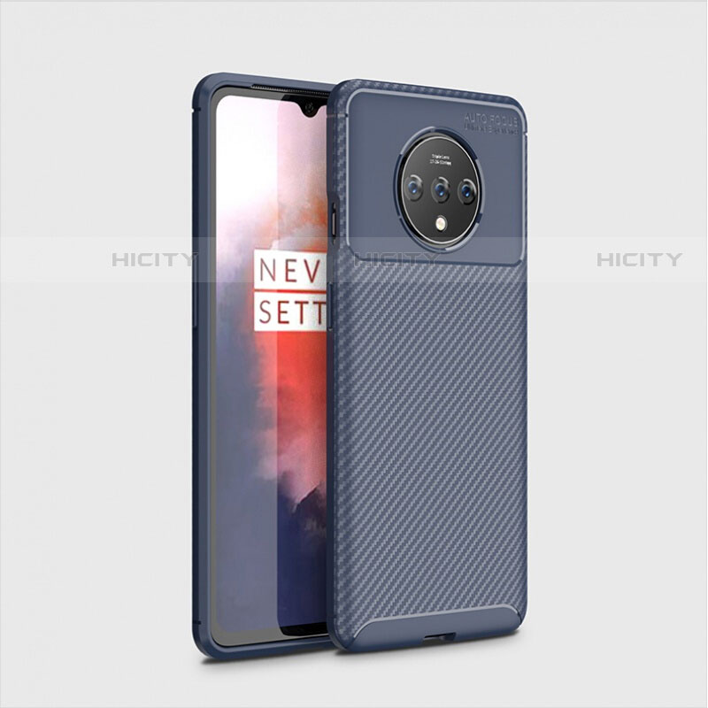 Coque Silicone Housse Etui Gel Serge pour OnePlus 7T Plus