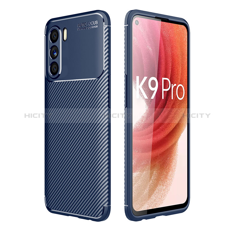 Coque Silicone Housse Etui Gel Serge pour Oppo K9 Pro 5G Plus