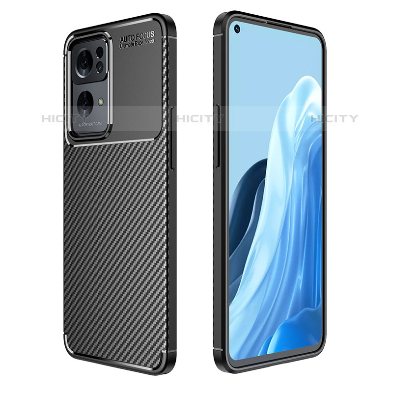 Coque Silicone Housse Etui Gel Serge pour Oppo Reno7 Pro 5G Plus