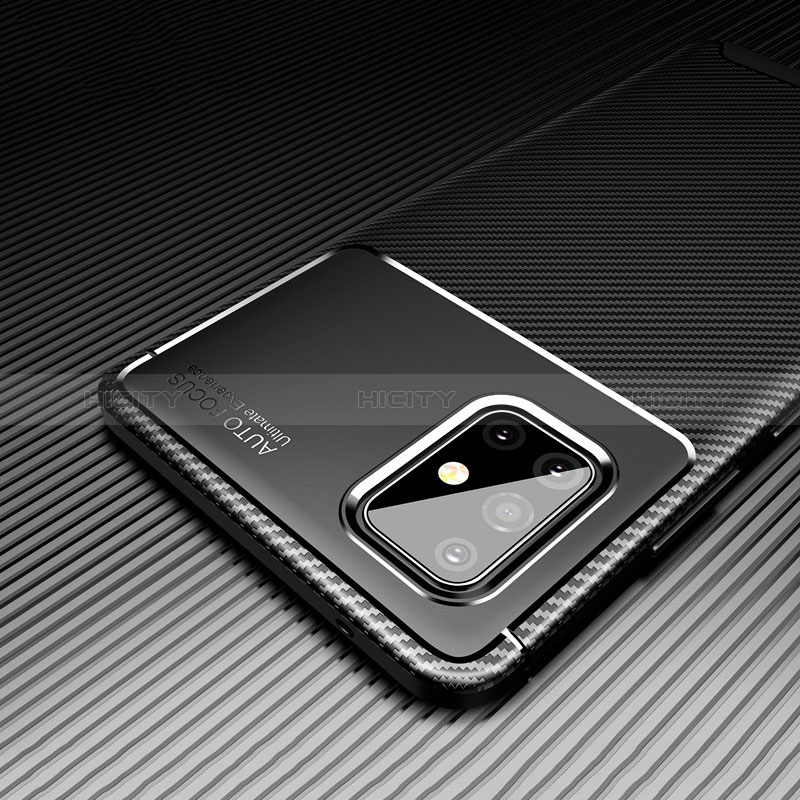 Coque Silicone Housse Etui Gel Serge pour Samsung Galaxy A71 4G A715 Plus