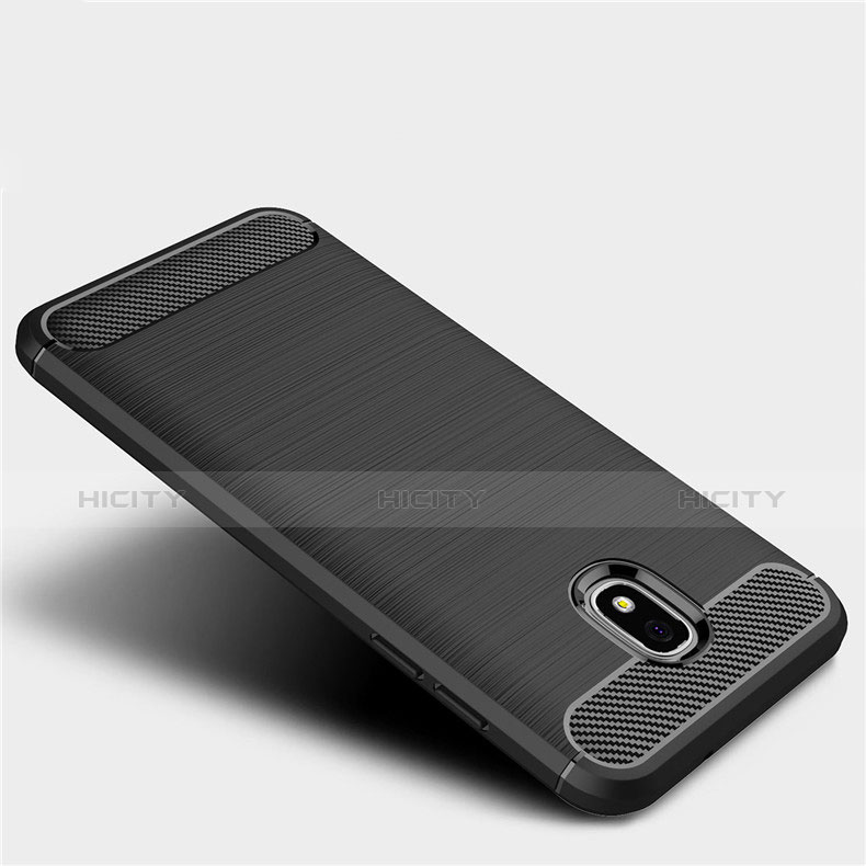 Coque Silicone Housse Etui Gel Serge pour Samsung Galaxy J3 (2018) SM-J377A Plus