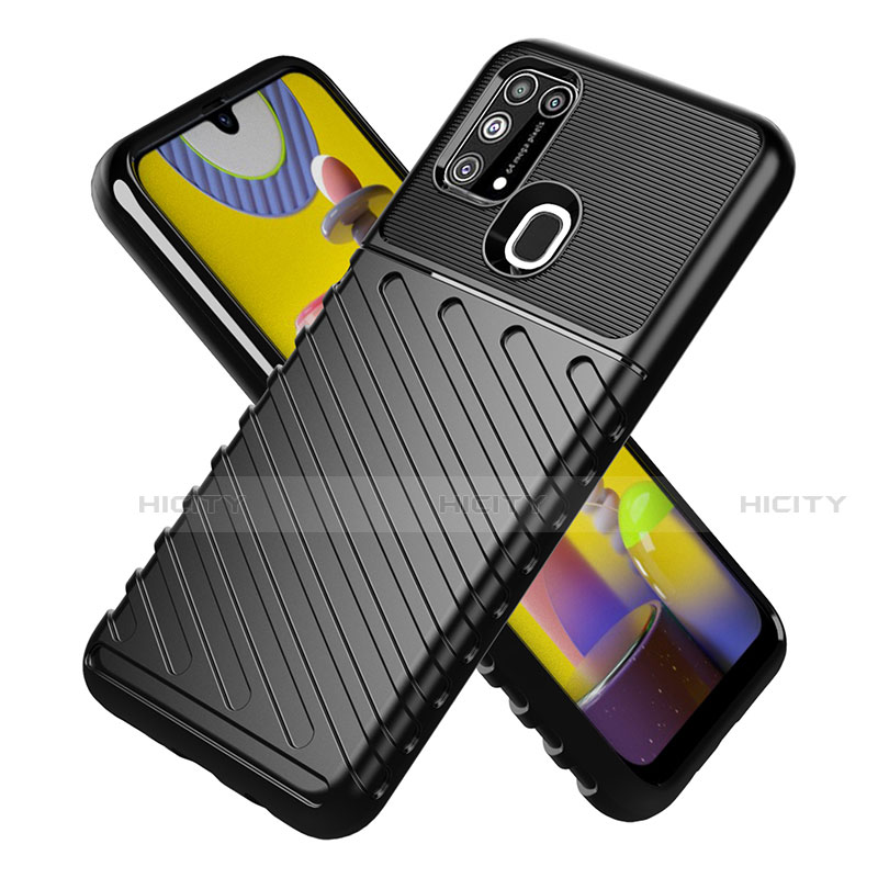 Coque Silicone Housse Etui Gel Serge pour Samsung Galaxy M21s Plus