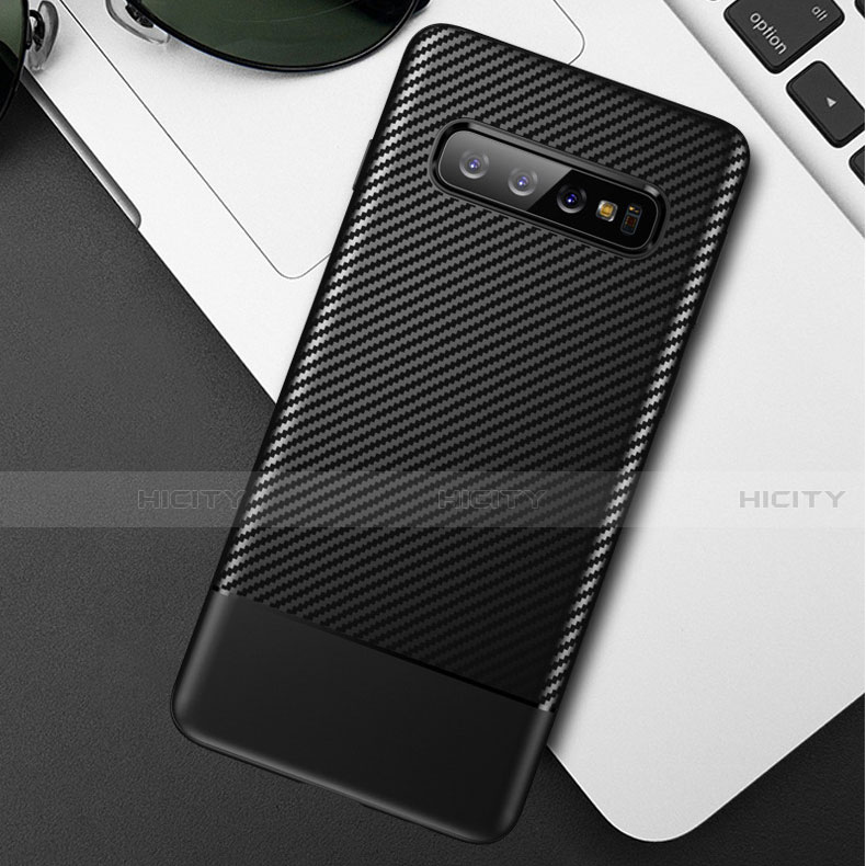 Coque Silicone Housse Etui Gel Serge pour Samsung Galaxy S10 5G Plus