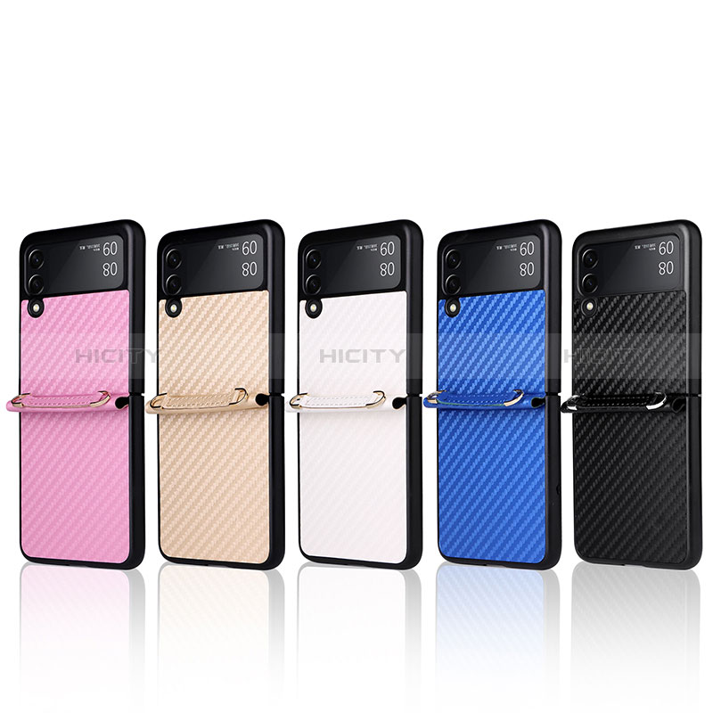 Coque Silicone Housse Etui Gel Serge pour Samsung Galaxy Z Flip3 5G Plus