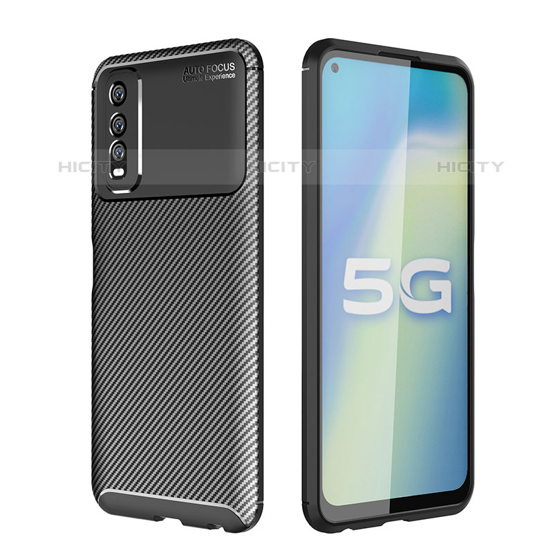 Coque Silicone Housse Etui Gel Serge pour Vivo Y70S 5G Plus