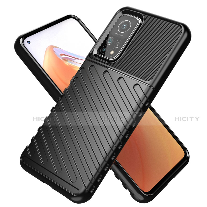 Coque Silicone Housse Etui Gel Serge pour Xiaomi Mi 10T Pro 5G Plus