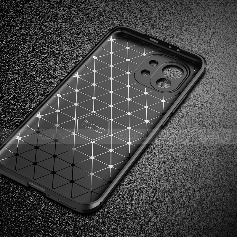 Coque Silicone Housse Etui Gel Serge pour Xiaomi Mi 11 Lite 5G NE Plus