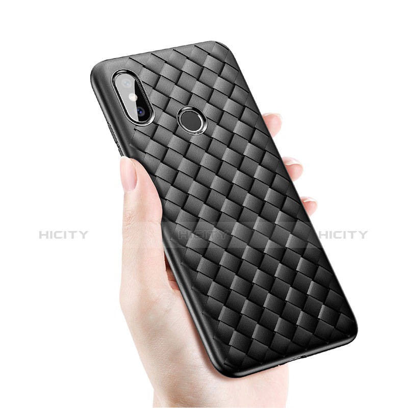 Coque Silicone Housse Etui Gel Serge pour Xiaomi Mi 8 Plus