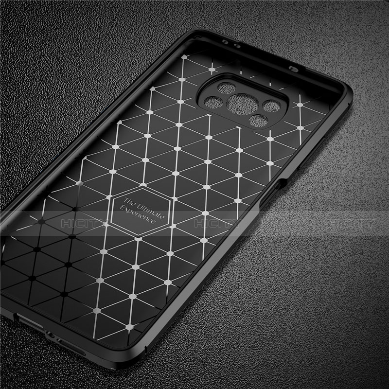 Coque Silicone Housse Etui Gel Serge pour Xiaomi Poco X3 Pro Plus