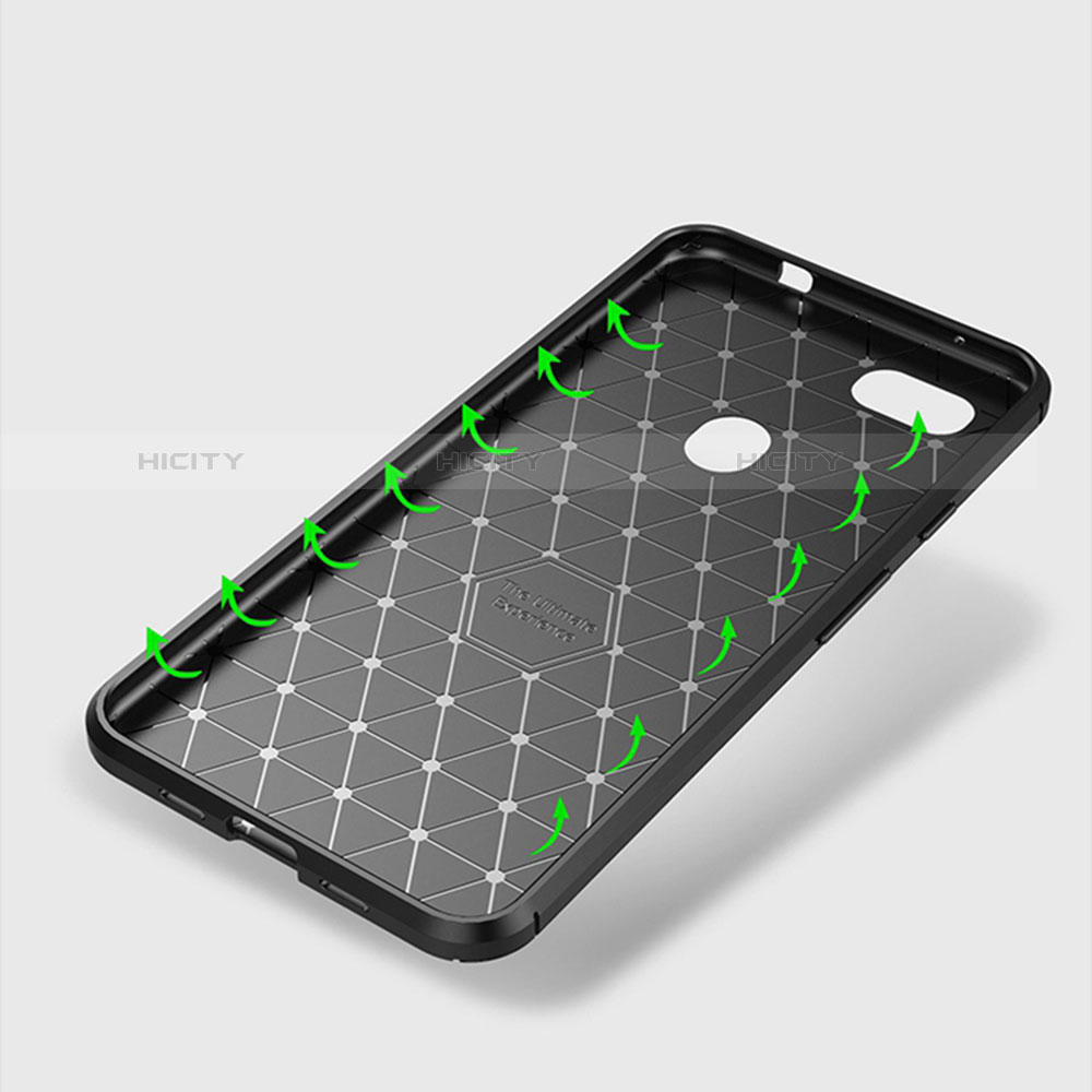 Coque Silicone Housse Etui Gel Serge S01 pour Google Pixel 3 Plus