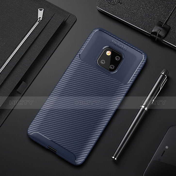 Coque Silicone Housse Etui Gel Serge S01 pour Huawei Mate 20 Pro Plus