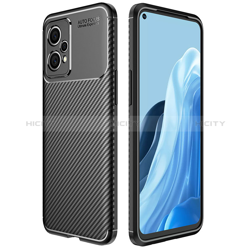 Coque Silicone Housse Etui Gel Serge S01 pour Realme 9 Pro 5G Noir Plus