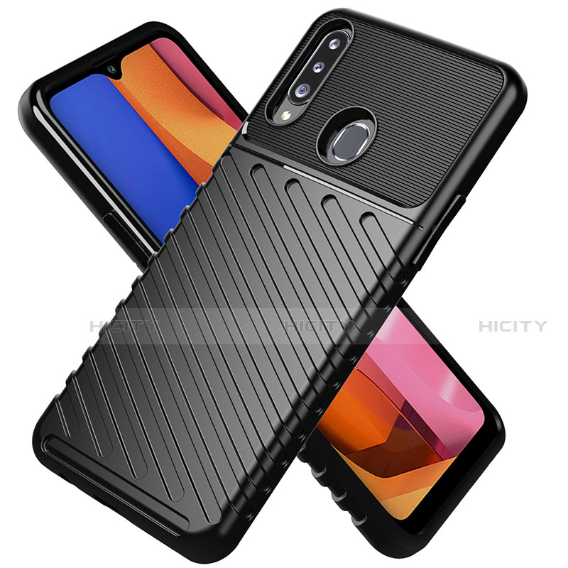 Coque Silicone Housse Etui Gel Serge S01 pour Samsung Galaxy A20s Plus