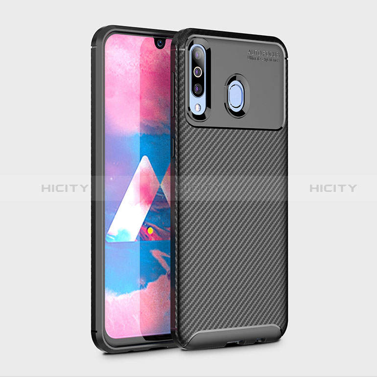 Coque Silicone Housse Etui Gel Serge S01 pour Samsung Galaxy M30 Plus