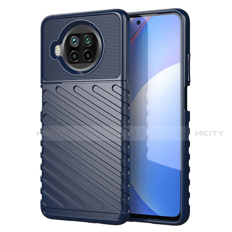 Coque Silicone Housse Etui Gel Serge S01 pour Xiaomi Mi 10T Lite 5G Bleu Plus