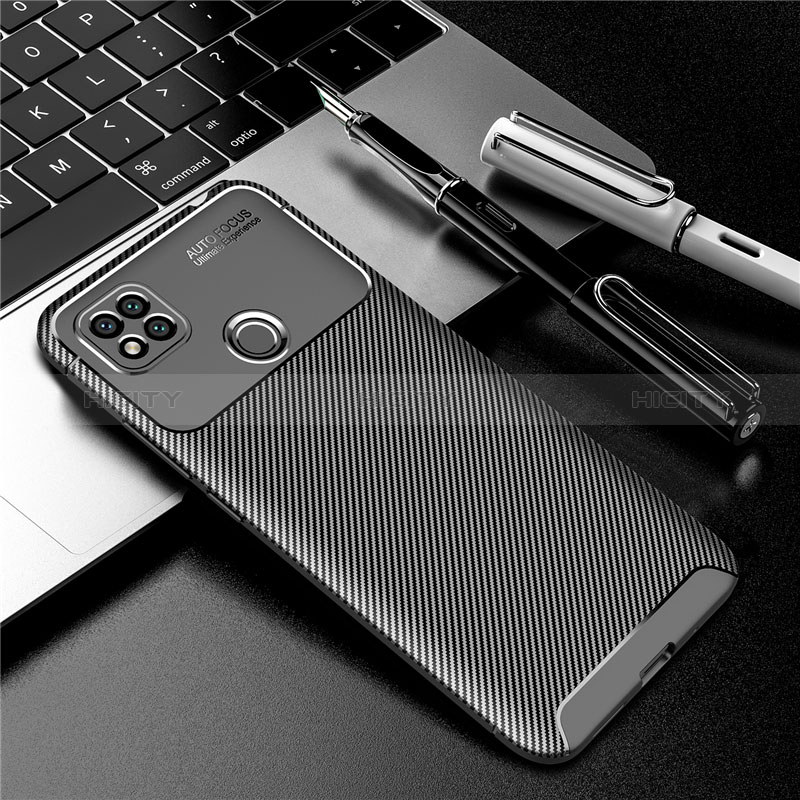 Coque Silicone Housse Etui Gel Serge S01 pour Xiaomi POCO C31 Noir Plus