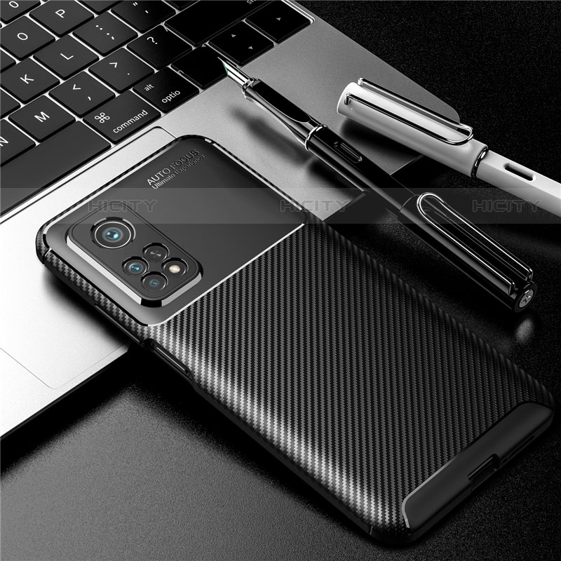 Coque Silicone Housse Etui Gel Serge S01 pour Xiaomi Redmi K30S 5G Noir Plus