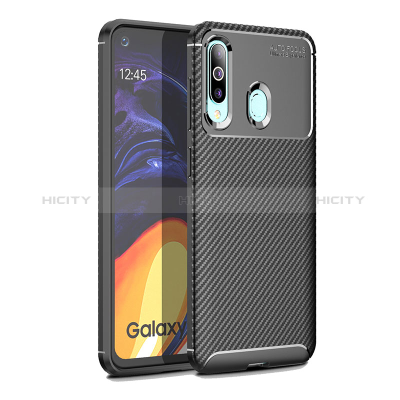 Coque Silicone Housse Etui Gel Serge WL1 pour Samsung Galaxy A60 Plus