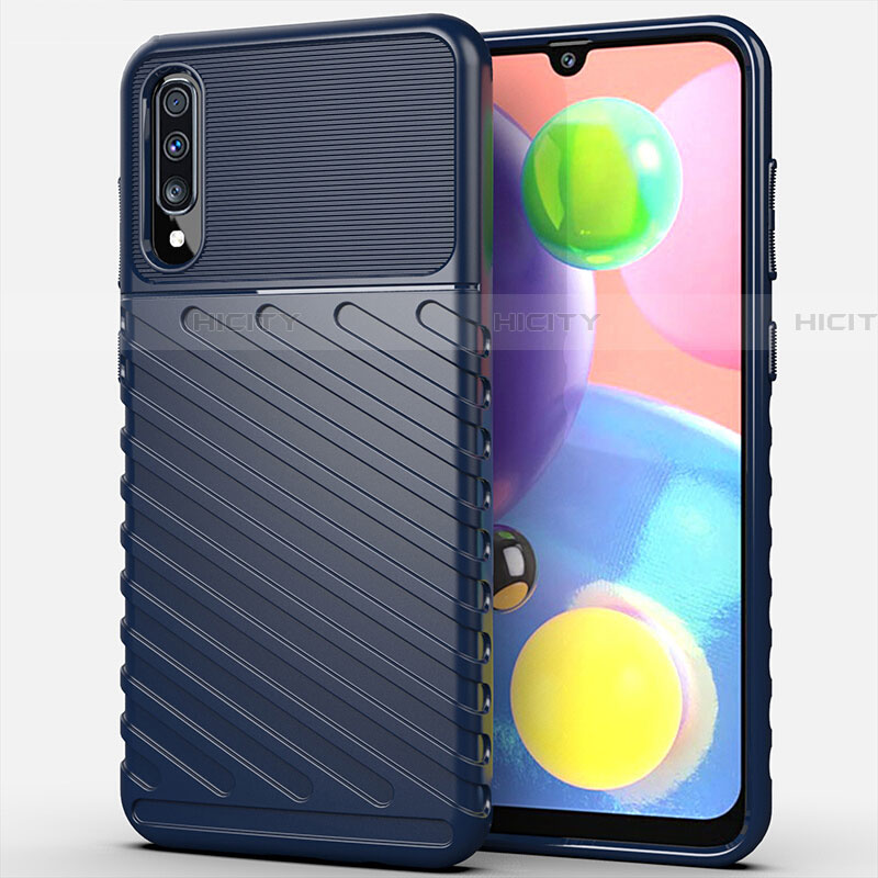 Coque Silicone Housse Etui Gel Serge Y01 pour Samsung Galaxy A90 5G Plus