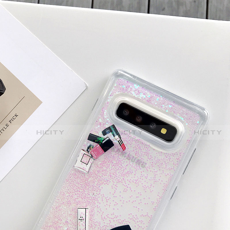 Coque Silicone Motif Fantaisie Souple Couleur Unie Etui Housse K01 pour Samsung Galaxy S10 5G Plus