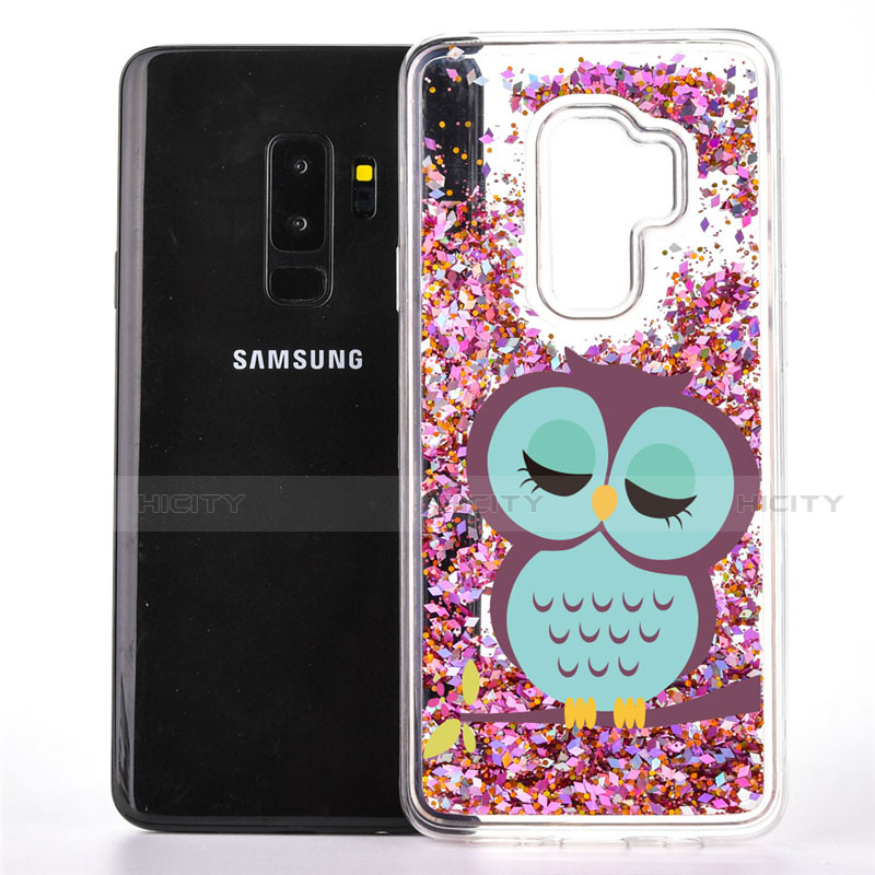 Coque Silicone Motif Fantaisie Souple Couleur Unie Etui Housse K01 pour Samsung Galaxy S9 Plus Plus