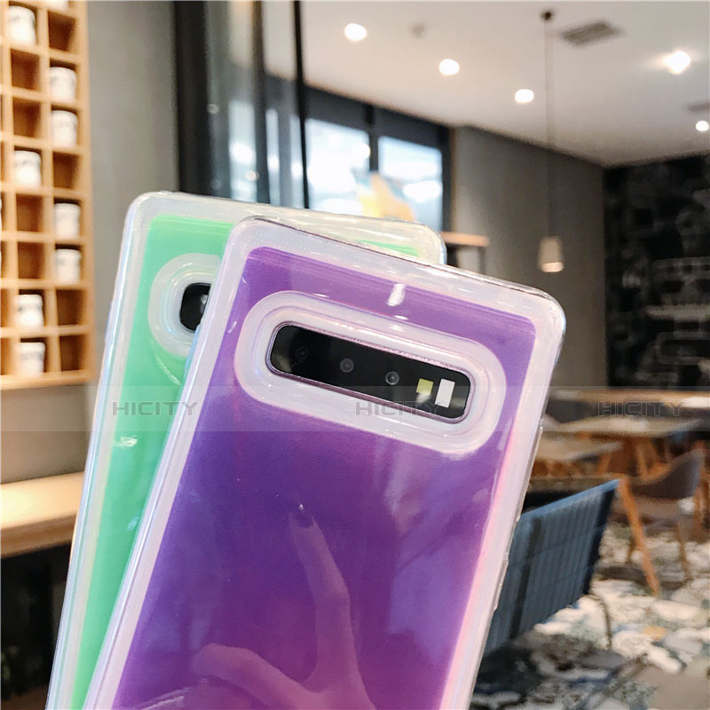 Coque Silicone Motif Fantaisie Souple Couleur Unie Etui Housse K02 pour Samsung Galaxy S10 5G Plus