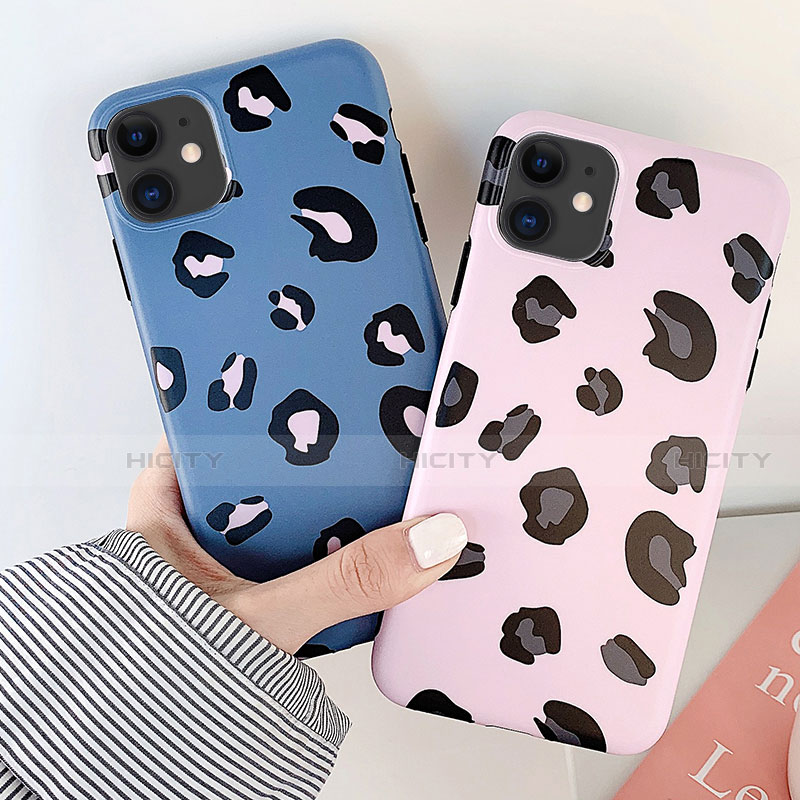 Coque Silicone Motif Fantaisie Souple Couleur Unie Etui Housse pour Apple iPhone 11 Plus