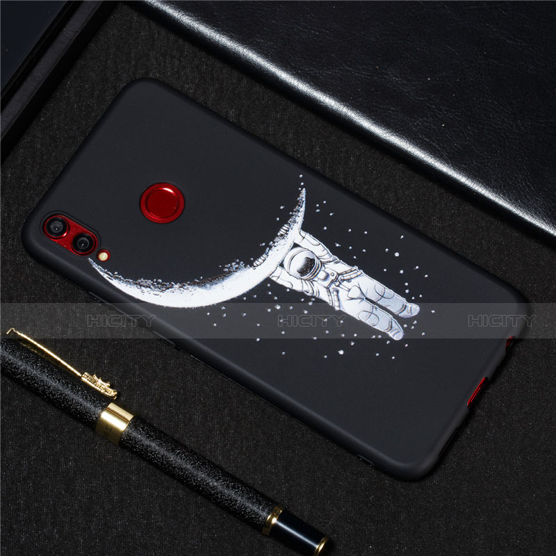 Coque Silicone Motif Fantaisie Souple Couleur Unie Etui Housse pour Huawei Honor V10 Lite Plus