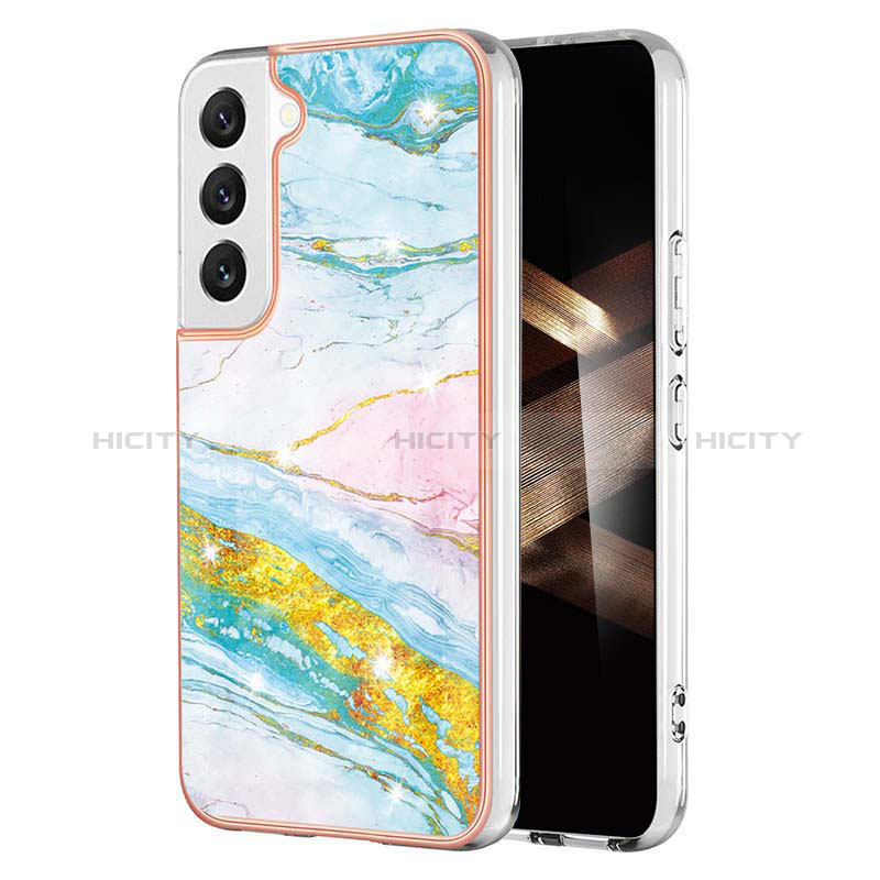 Coque Silicone Motif Fantaisie Souple Couleur Unie Etui Housse pour Samsung Galaxy S25 Plus 5G Mixte Plus