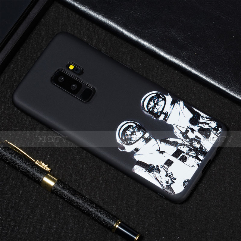 Coque Silicone Motif Fantaisie Souple Couleur Unie Etui Housse pour Samsung Galaxy S9 Plus Plus