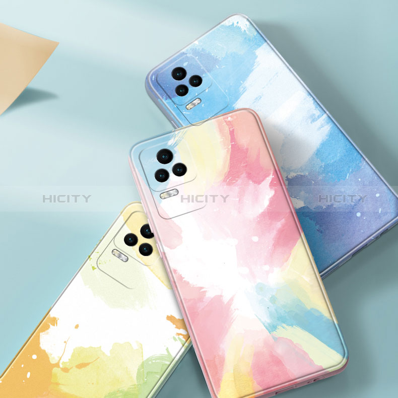 Coque Silicone Motif Fantaisie Souple Couleur Unie Etui Housse pour Xiaomi Redmi K40S 5G Plus