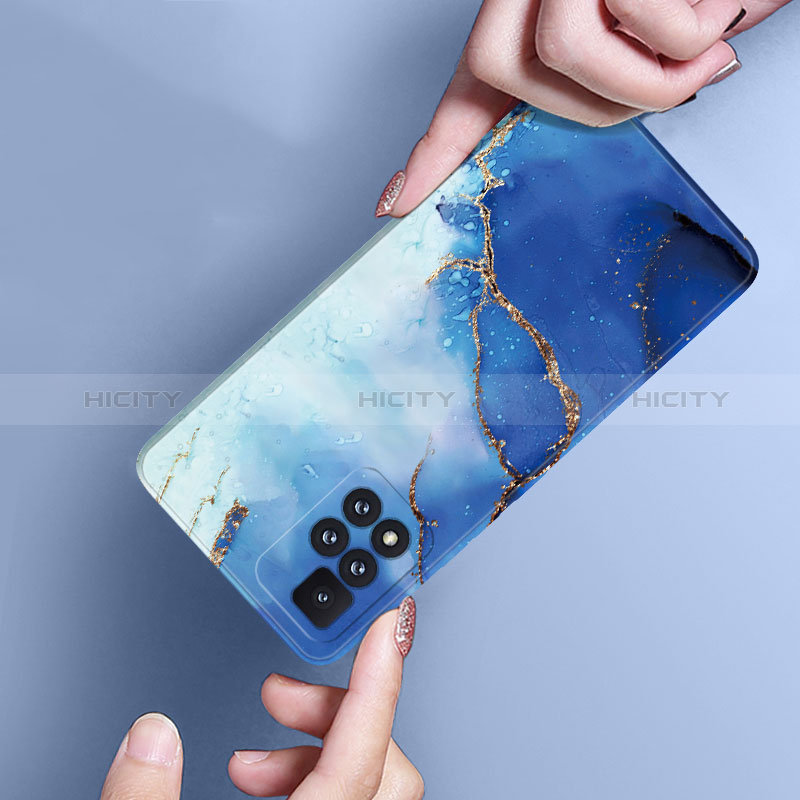 Coque Silicone Motif Fantaisie Souple Couleur Unie Etui Housse pour Xiaomi Redmi Note 11 5G Plus