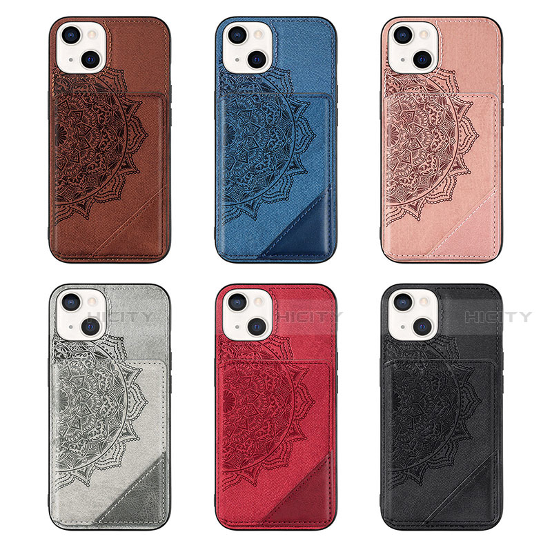 Coque Silicone Motif Fantaisie Souple Couleur Unie Etui Housse S01 pour Apple iPhone 13 Mini Plus