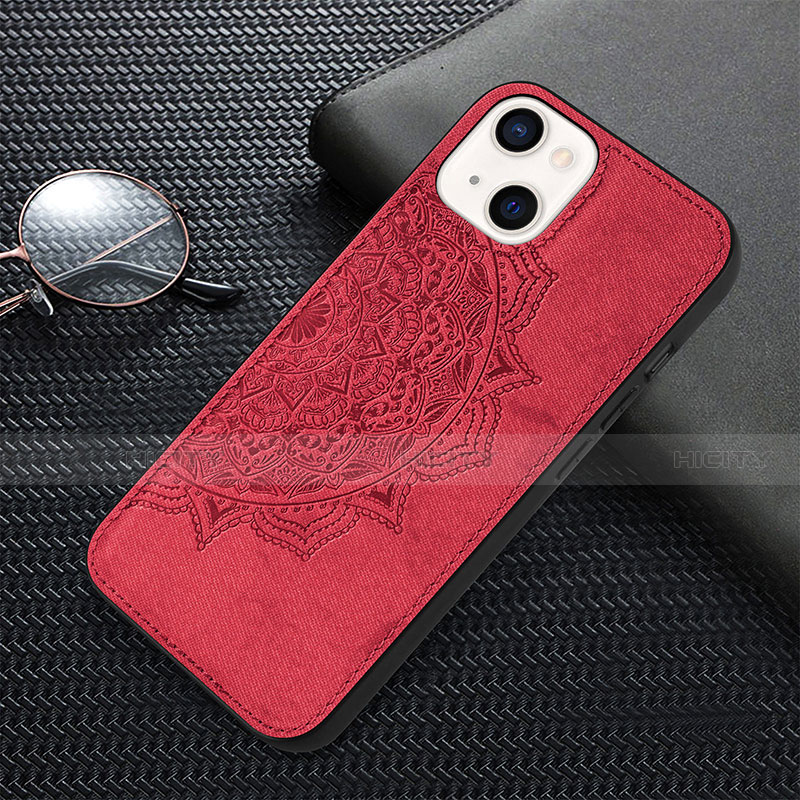 Coque Silicone Motif Fantaisie Souple Couleur Unie Etui Housse S01 pour Apple iPhone 14 Plus